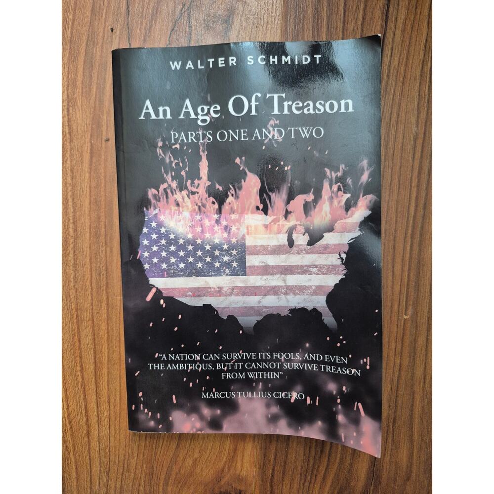 A Age of Treason By Walter Schmidt 276 Page Political History Thriller s4